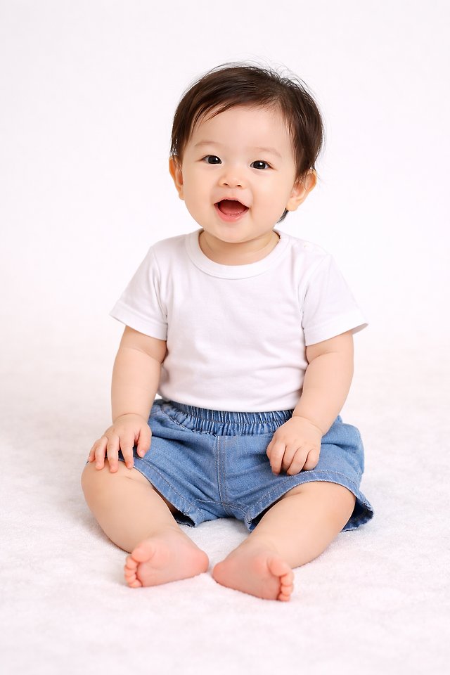 Party Kids - Korean Baby Fashion - #babyootd - Beneta Shorts - 4