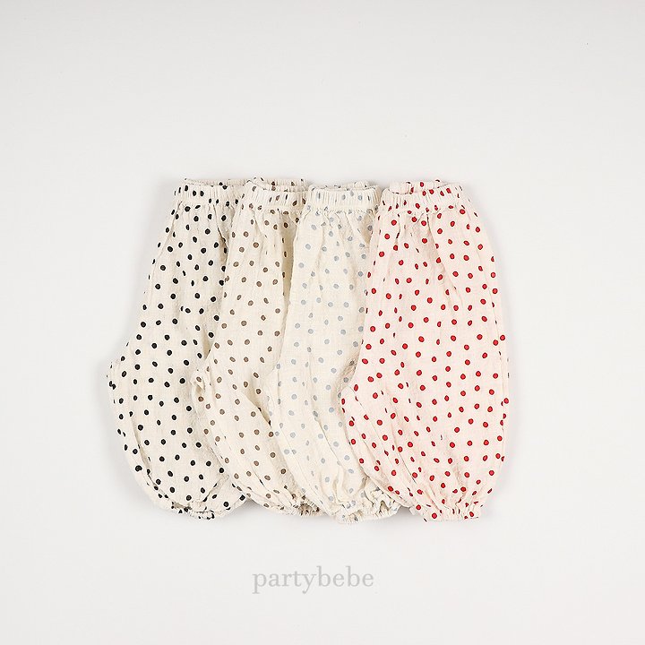 Party Kids - Korean Baby Fashion - #babyoutfit - Dot Pants - 6