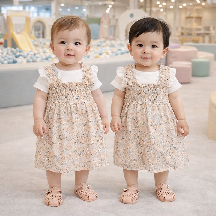 Party Kids - Korean Baby Fashion - #babyoutfit - Nana One-piece - 3