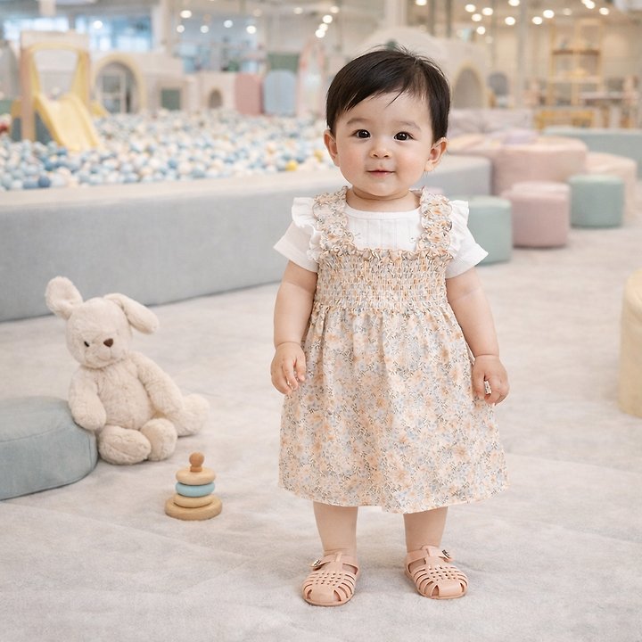 Party Kids - Korean Baby Fashion - #babyoutfit - Nana One-piece - 4