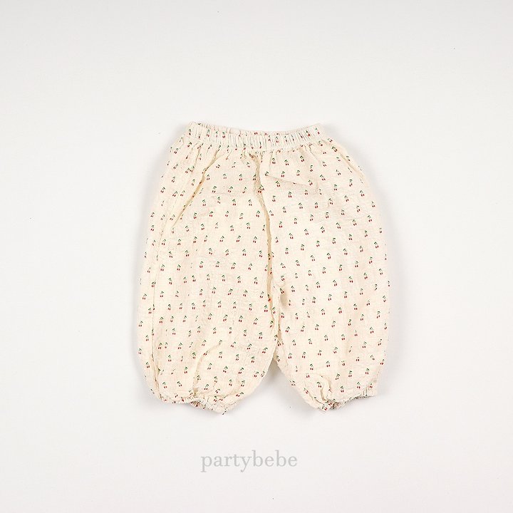 Party Kids - Korean Baby Fashion - #babywear - Cherry Pants - 9