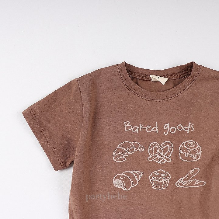 Party Kids - Korean Baby Fashion - #babywear - Bread Tee - 9