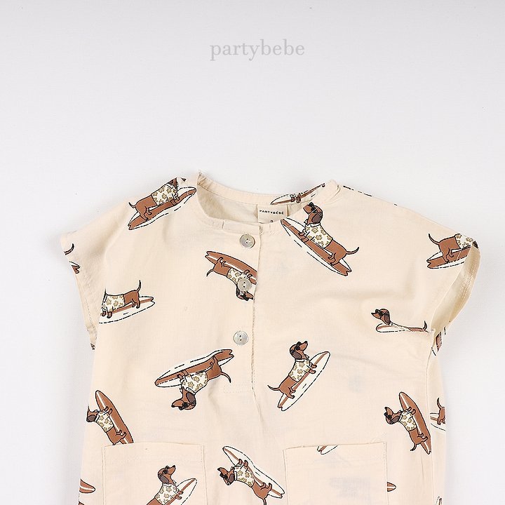 Party Kids - Korean Baby Fashion - #babywear - Board Suit Set (with Bucket Hat) - 7