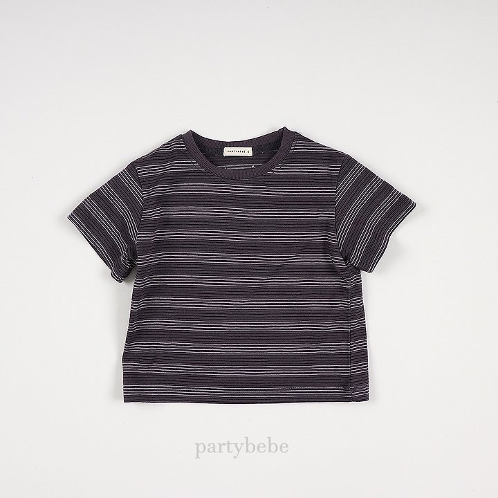 Party Kids - Korean Baby Fashion - #babywear - Line Tee - 10