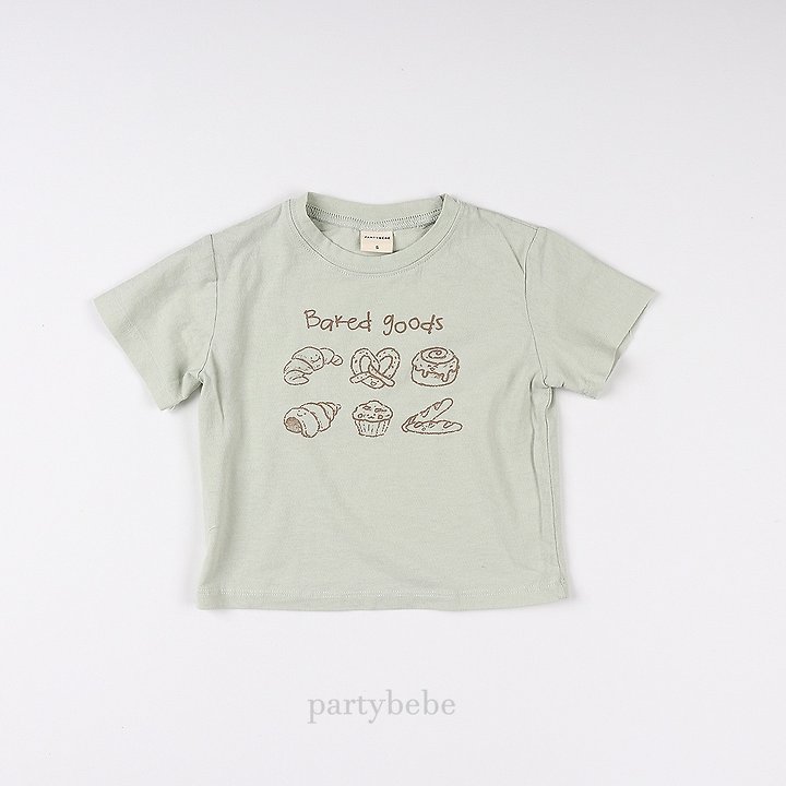 Party Kids - Korean Baby Fashion - #onlinebabyboutique - Bread Tee - 10