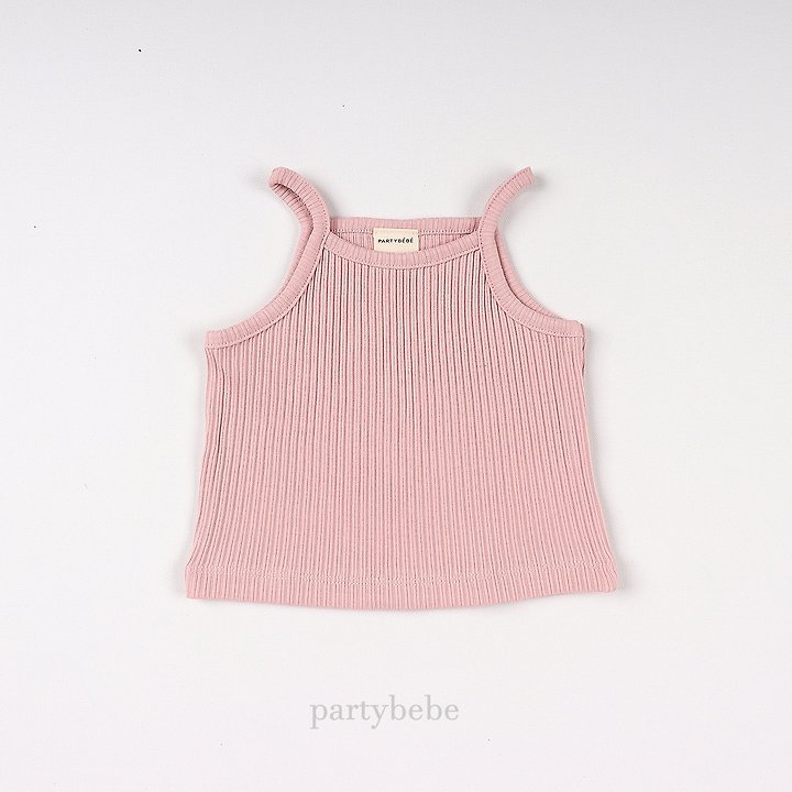 Party Kids - Korean Baby Fashion - #babywear - Soft Strap Sleeveless - 4