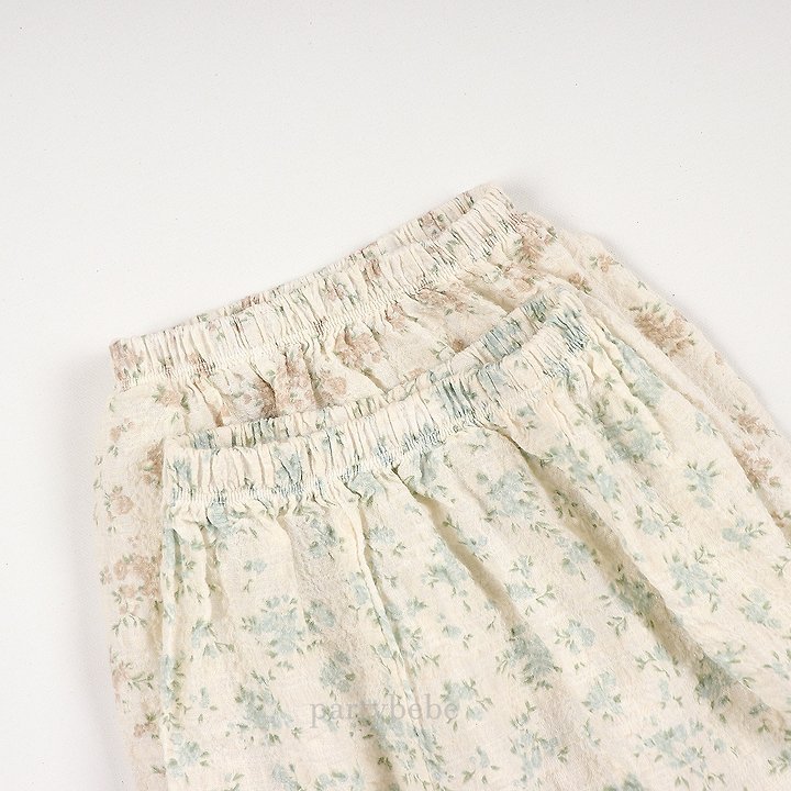 Party Kids - Korean Baby Fashion - #onlinebabyboutique - Baby Flower Pants - 4