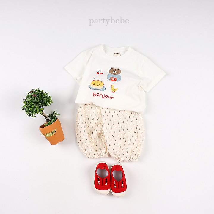 Party Kids - Korean Baby Fashion - #onlinebabyshop - Bonjour Tee - 10