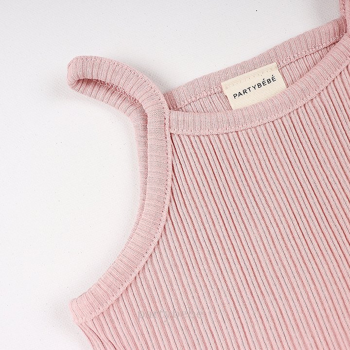 Party Kids - Korean Baby Fashion - #onlinebabyshop - Soft Strap Sleeveless - 5
