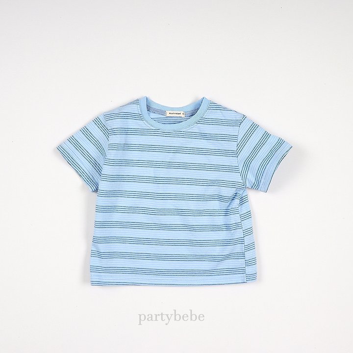 Party Kids - Korean Baby Fashion - #onlinebabyshop - Line Tee - 12