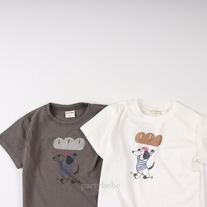 Party Kids - Korean Baby Fashion - #onlinebabyboutique - Puppy Tee - 4