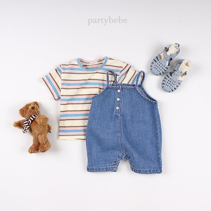 Party Kids - Korean Baby Fashion - #smilingbaby - Bottega Overalls - 8