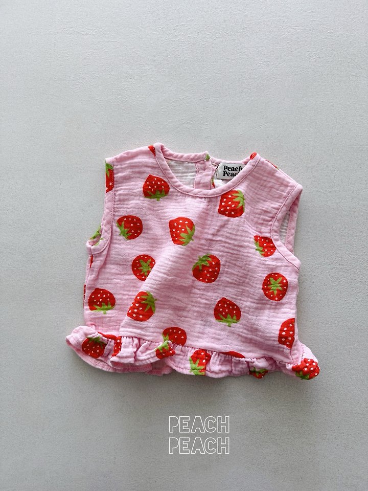Peach Peach - Korean Children Fashion - #Kfashion4kids - Strawberry Blouse - 11
