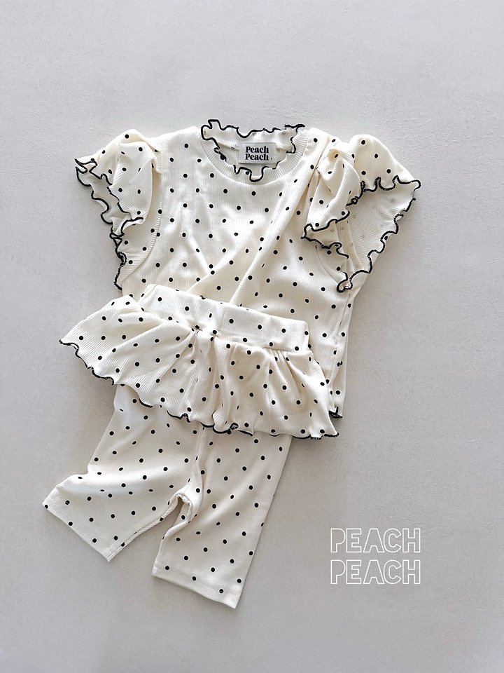 Peach Peach - Korean Children Fashion - #childofig - Apple Pants - 8