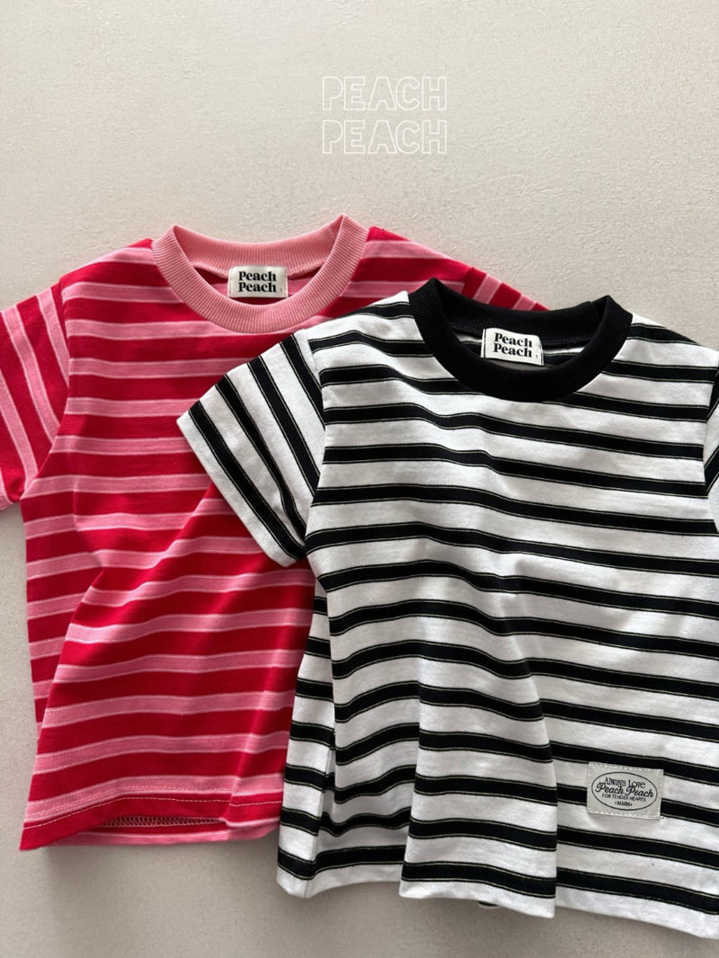 Peach Peach - Korean Children Fashion - #childofig - Blackberry Tee - 7