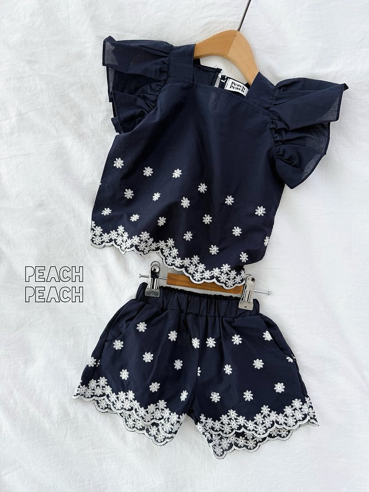 Peach Peach - Korean Children Fashion - #childofig - Adelle Set - 5