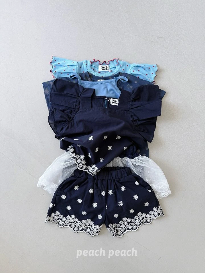 Peach Peach - Korean Children Fashion - #childofig - Adelle Set - 6