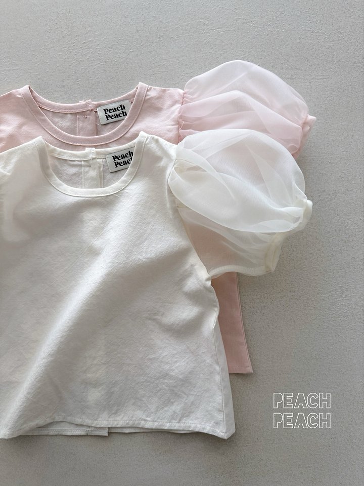 Peach Peach - Korean Children Fashion - #childofig - Laura Blouse - 4