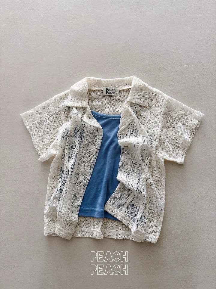 Peach Peach - Korean Children Fashion - #childofig - Objet Shirt - 11