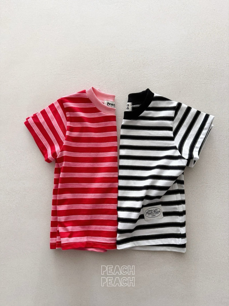 Peach Peach - Korean Children Fashion - #childrensboutique - Blackberry Tee - 8