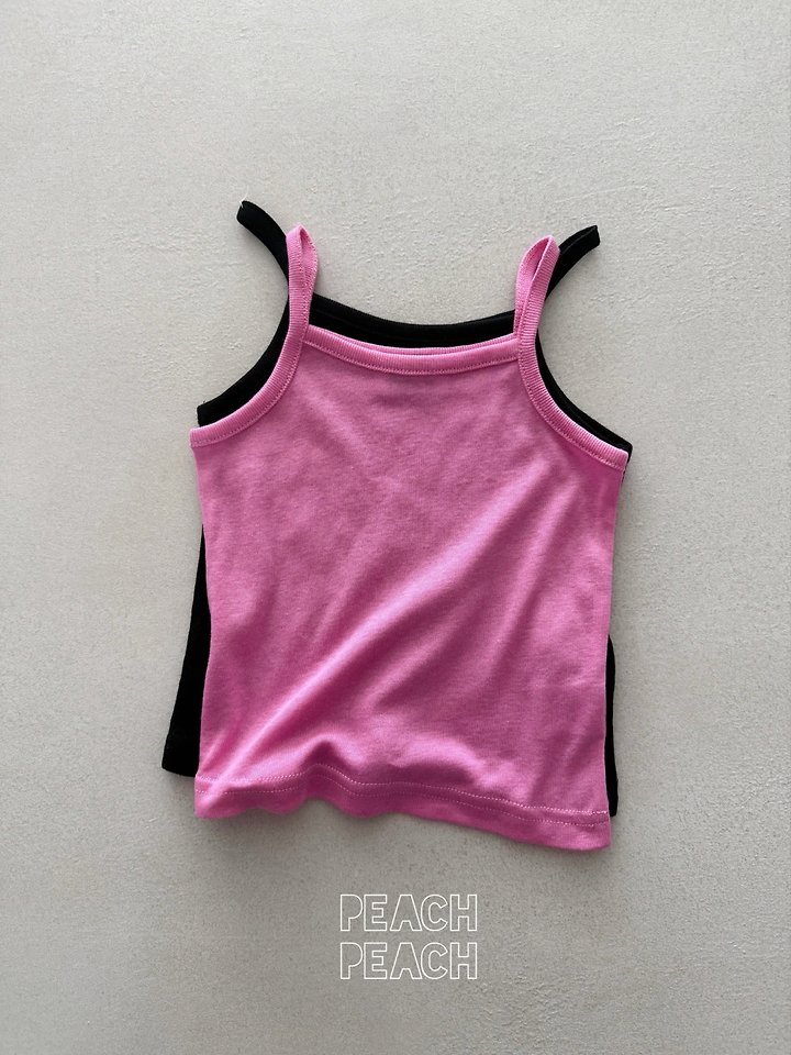 Peach Peach - Korean Children Fashion - #childrensboutique - Soft Sleeveless - 10