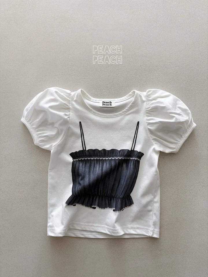 Peach Peach - Korean Children Fashion - #childrensboutique - Anna Tee - 4