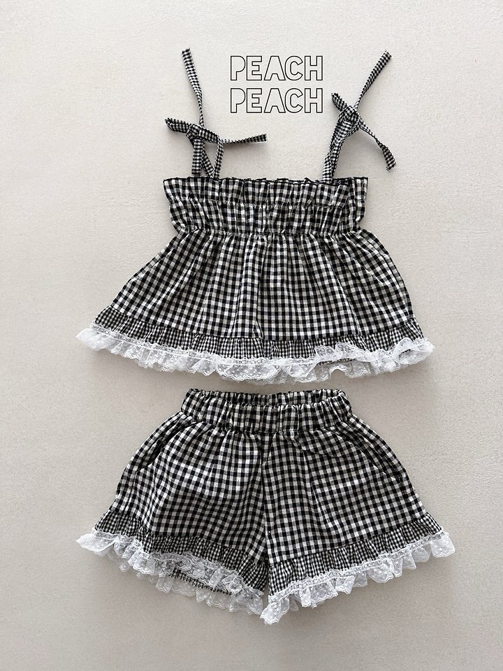 Peach Peach - Korean Children Fashion - #designkidswear - Hachi Set - 5