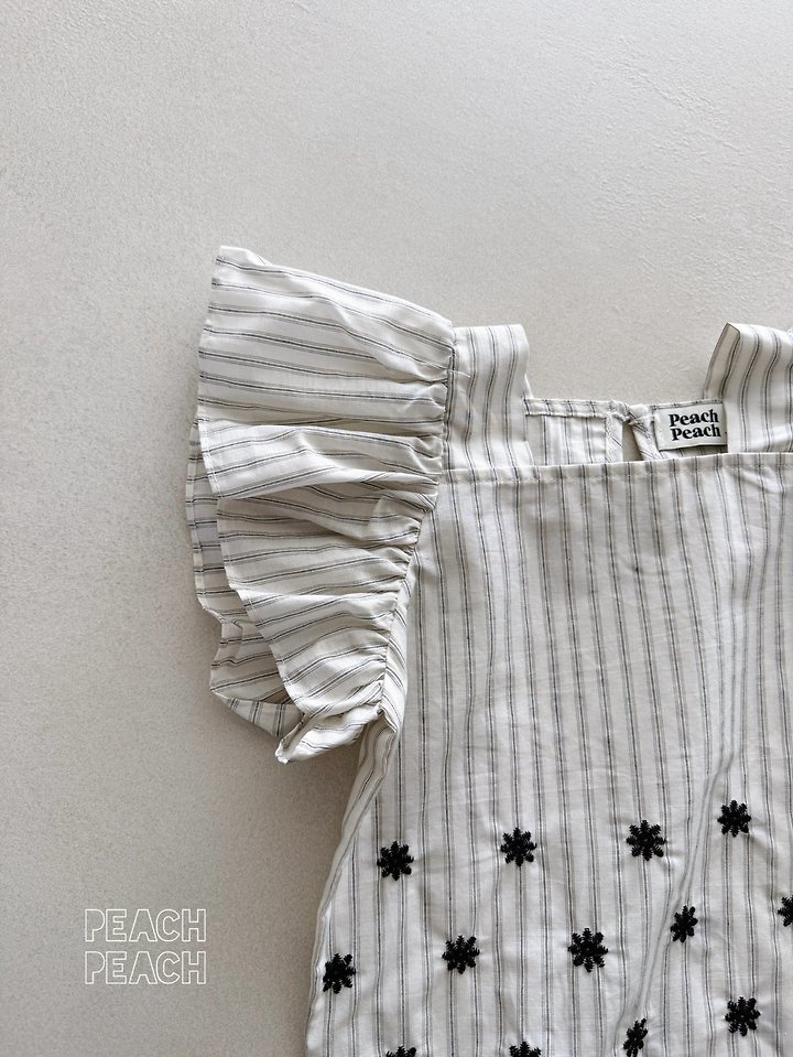 Peach Peach - Korean Children Fashion - #discoveringself - Adelle Set - 9