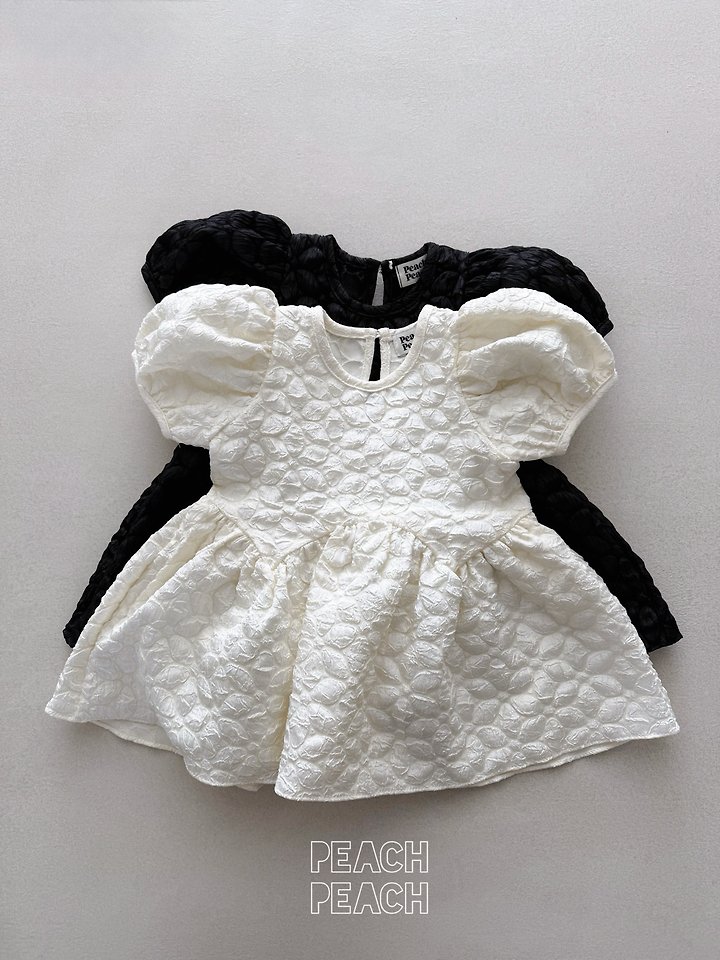 Peach Peach - Korean Children Fashion - #discoveringself - Amelie Blouse Mini One-piece
