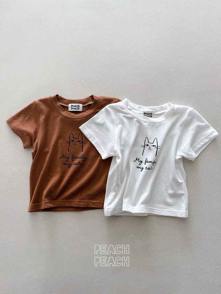 Peach Peach - Korean Children Fashion - #fashionkids - Momo Tee - 5