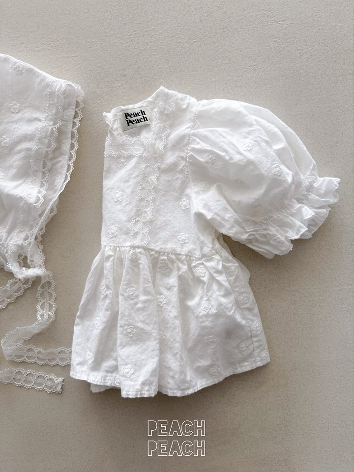 Peach Peach - Korean Children Fashion - #discoveringself - Aoi Blouse - 4