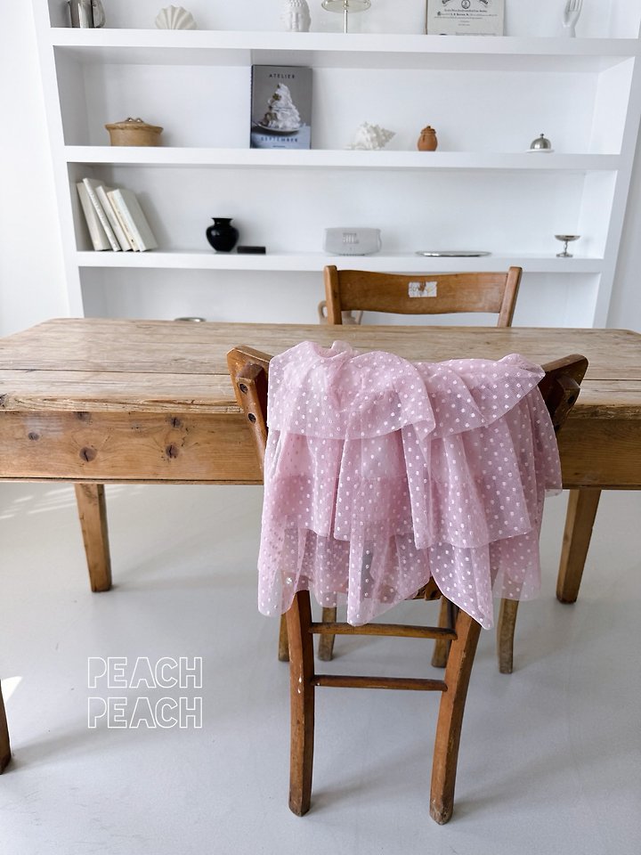 Peach Peach - Korean Children Fashion - #kidsshorts - Noah Skirt - 11