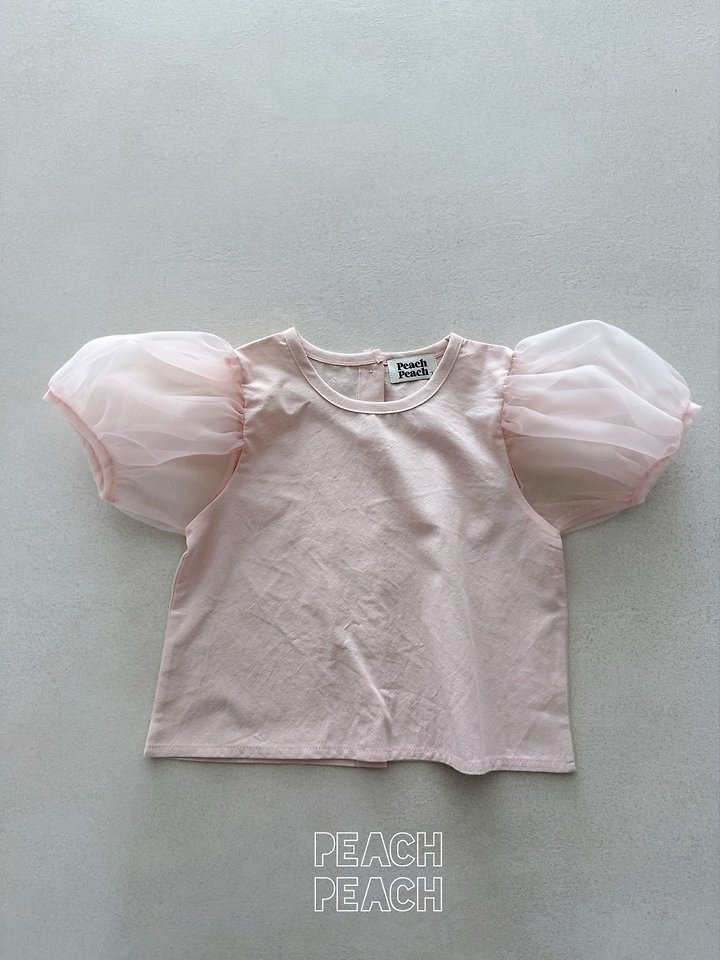 Peach Peach - Korean Children Fashion - #kidsshorts - Laura Blouse - 9