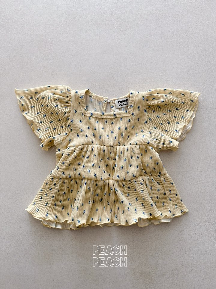 Peach Peach - Korean Children Fashion - #kidsstore - Coco Pleated Set - 10