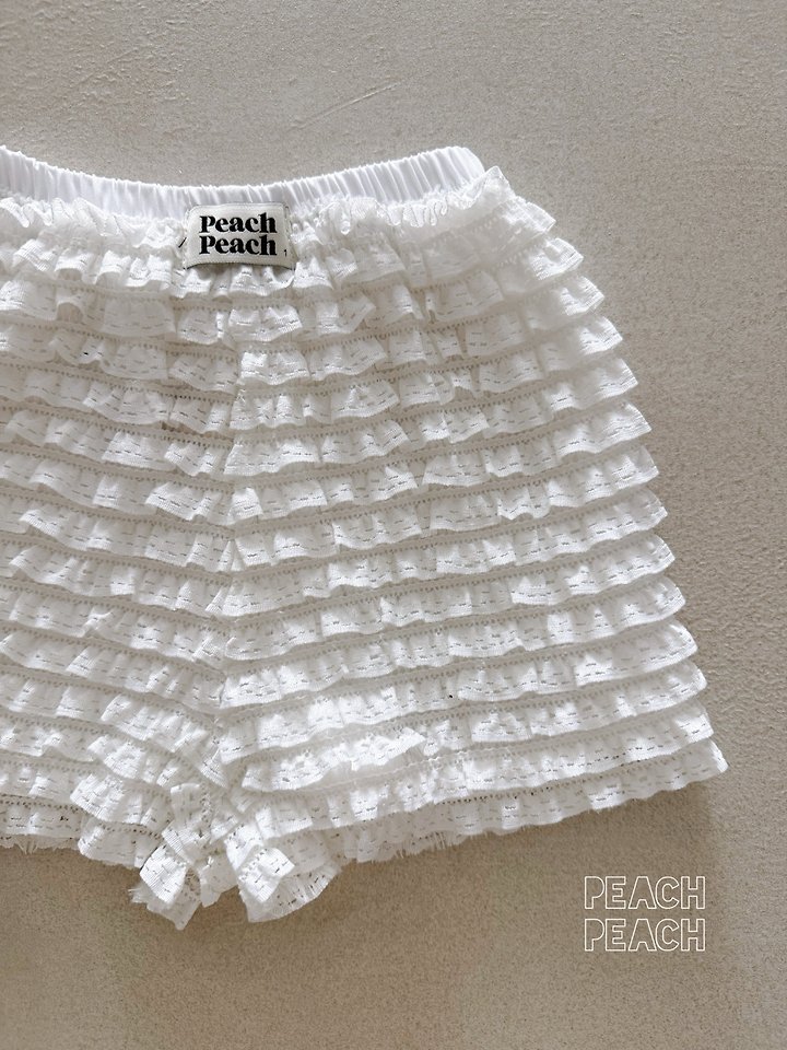 Peach Peach - Korean Children Fashion - #kidsstore - Choux Cream Pants - 7