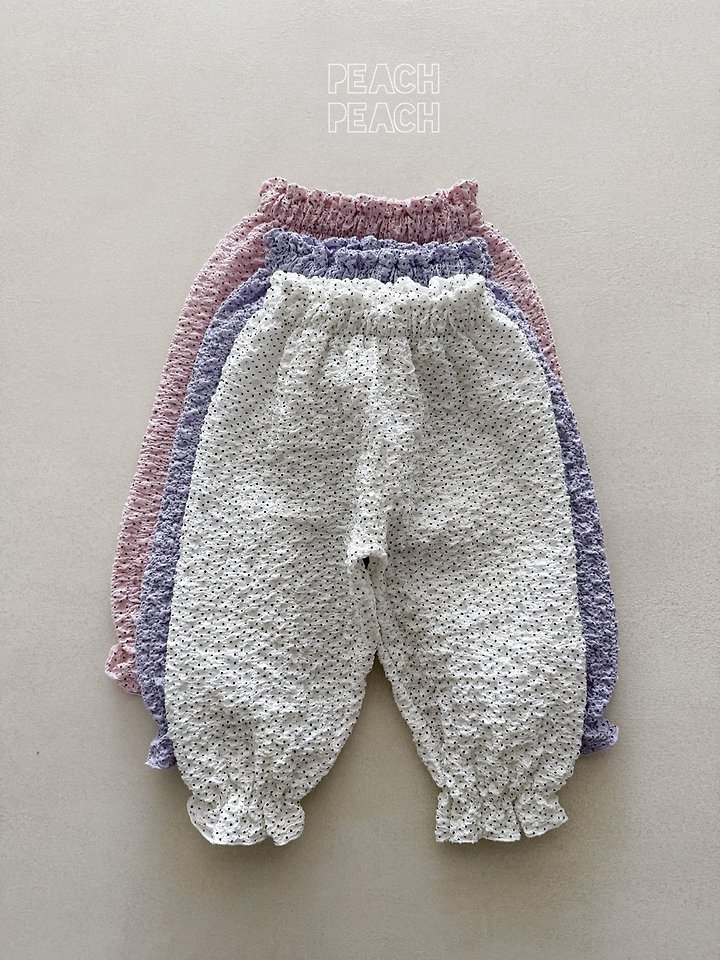 Peach Peach - Korean Children Fashion - #kidsstore - Sausage Pants - 6