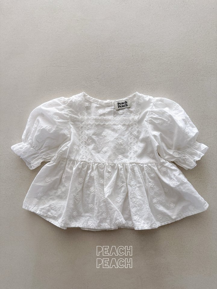 Peach Peach - Korean Children Fashion - #kidsstore - Aoi Blouse - 6