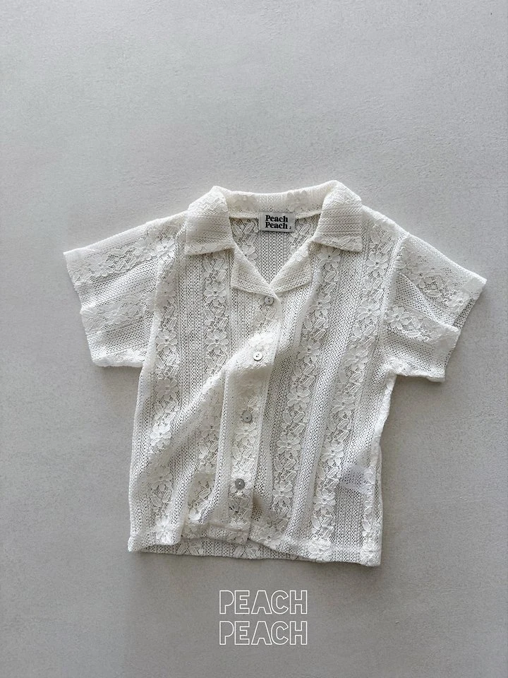 Peach Peach - Korean Children Fashion - #kidsstore - Objet Shirt
