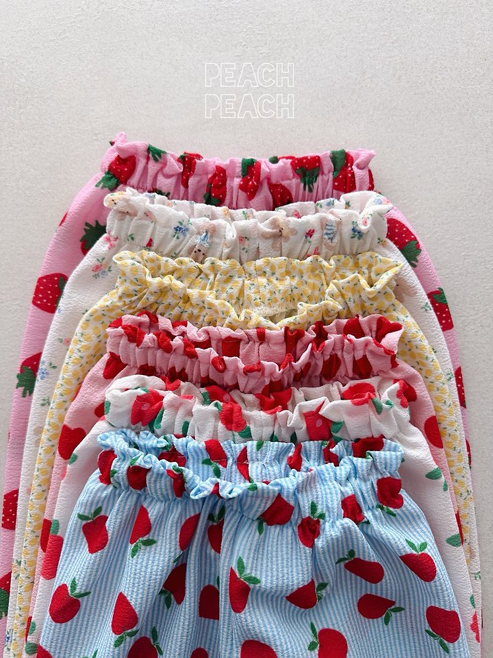 Peach Peach - Korean Children Fashion - #kidsstore - Summer Pants - 4