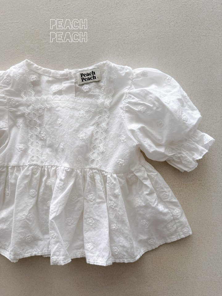 Peach Peach - Korean Children Fashion - #kidzfashiontrend - Aoi Blouse - 7