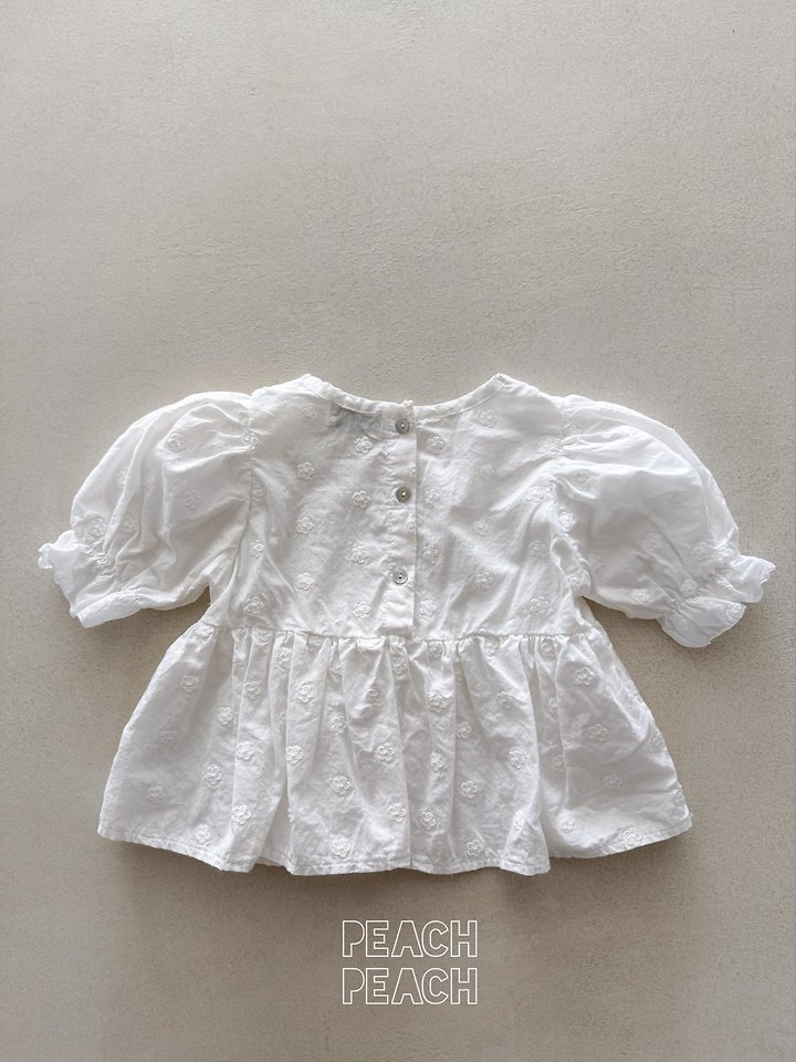 Peach Peach - Korean Children Fashion - #littlefashionista - Aoi Blouse - 9