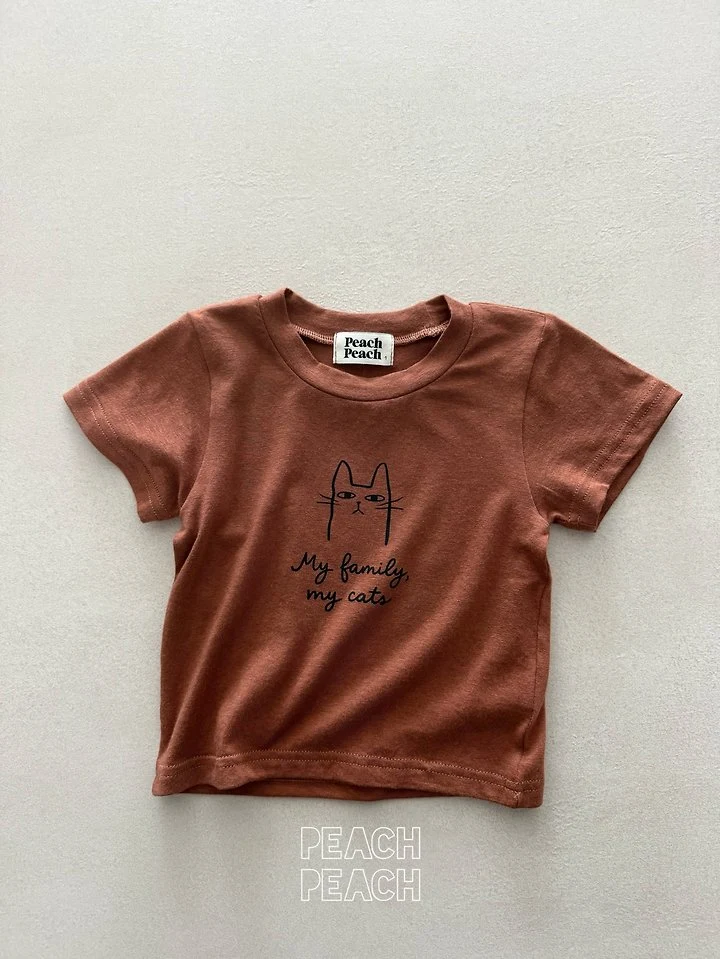 Peach Peach - Korean Children Fashion - #magicofchildhood - Momo Tee - 11