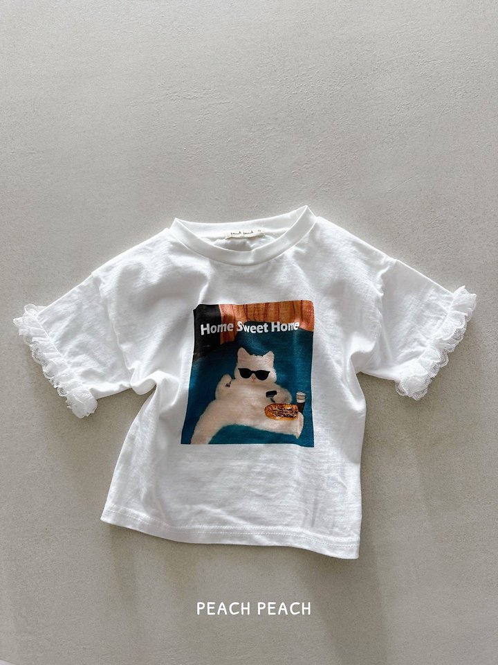 Peach Peach - Korean Children Fashion - #minifashionista - Miyu Tee - 9