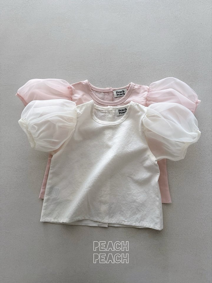 Peach Peach - Korean Children Fashion - #minifashionista - Laura Blouse