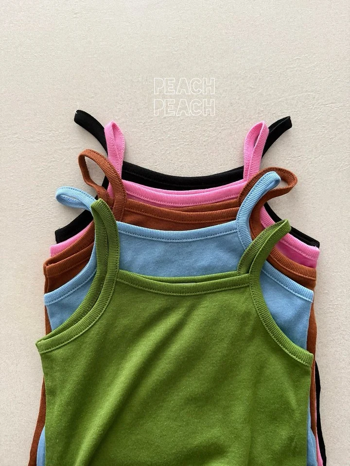 Peach Peach - Korean Children Fashion - #magicofchildhood - Soft Sleeveless - 4