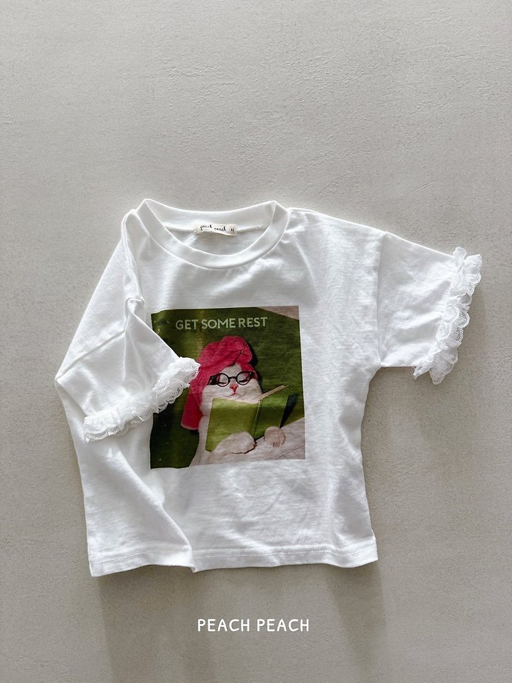 Peach Peach - Korean Children Fashion - #prettylittlegirls - Miyu Tee - 10
