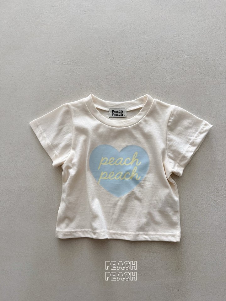Peach Peach - Korean Children Fashion - #prettylittlegirls - Peach Tee - 8