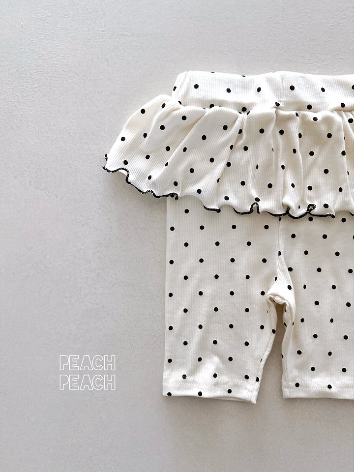 Peach Peach - Korean Children Fashion - #prettylittlegirls - Apple Pants - 7