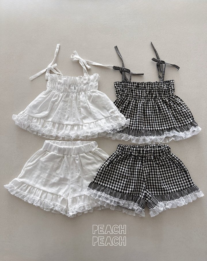 Peach Peach - Korean Children Fashion - #prettylittlegirls - Hachi Set