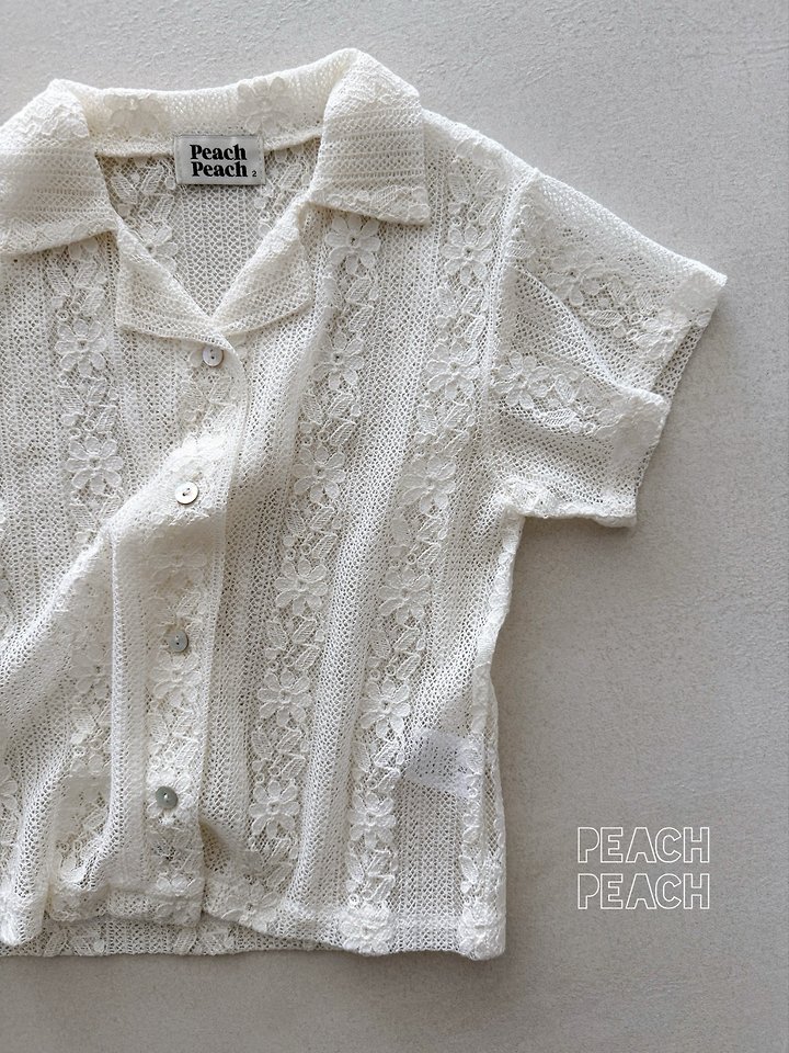 Peach Peach - Korean Children Fashion - #prettylittlegirls - Objet Shirt - 7